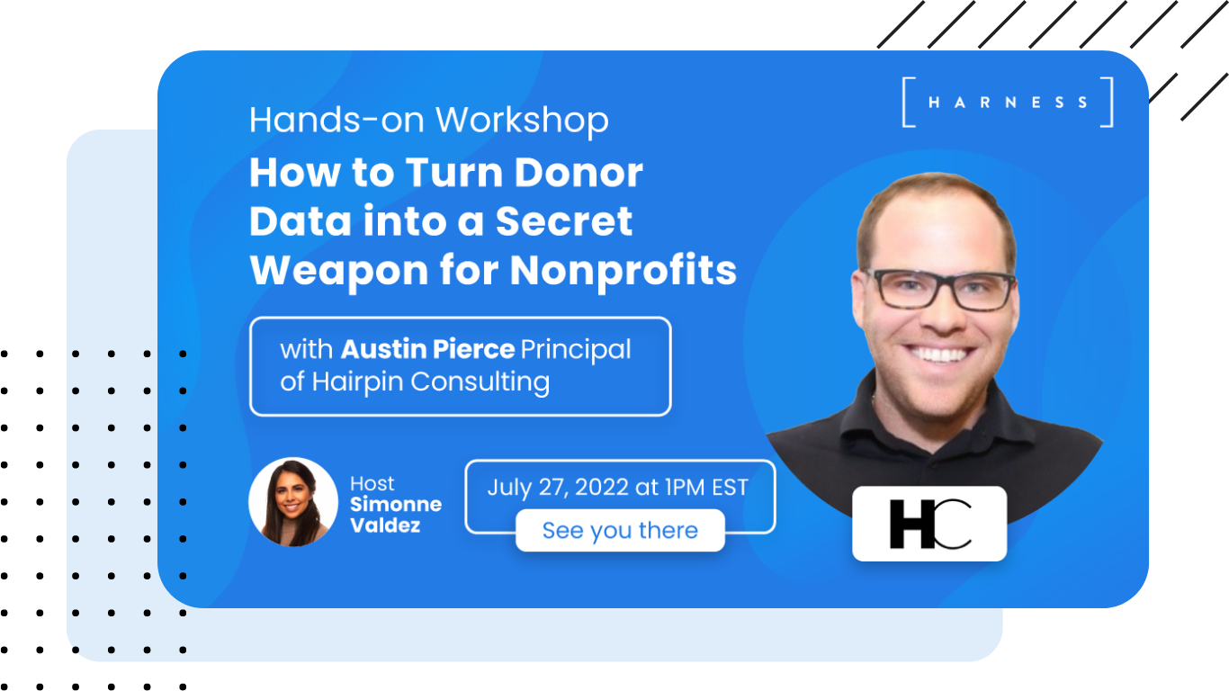 promo of donor data free resource workshop