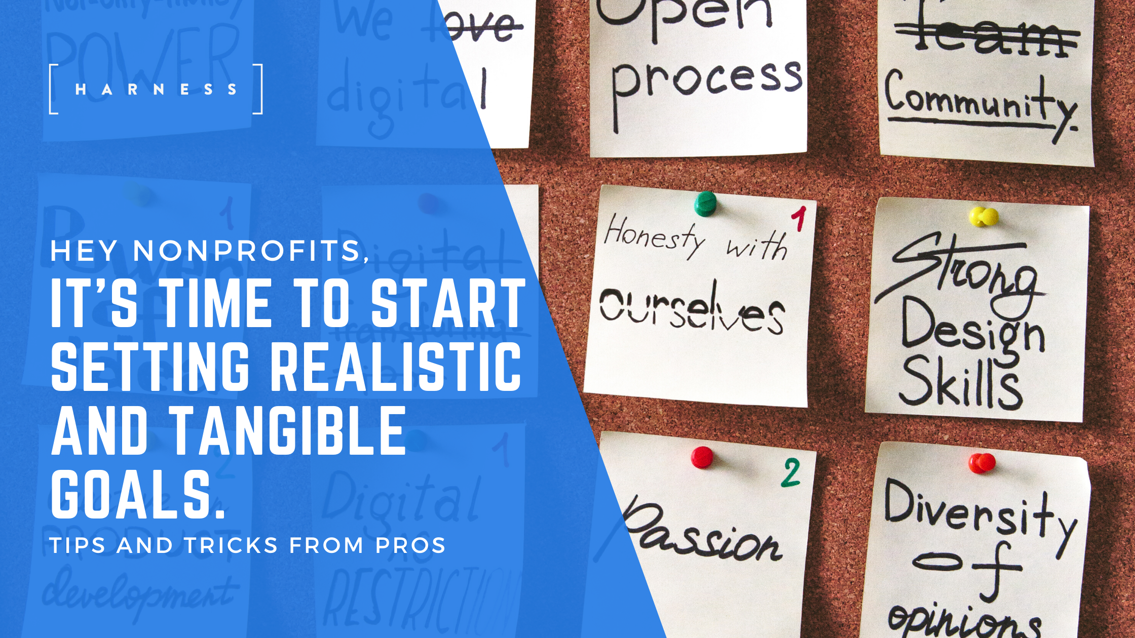 Hey nonprofits, it's time to start setting realistic and tangible goals